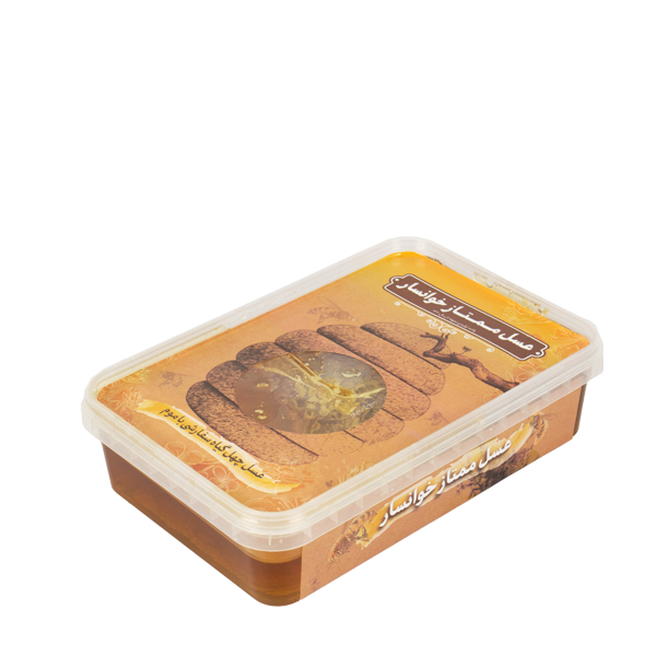 عسل با موم نمونه خوانسار - 800 گرم